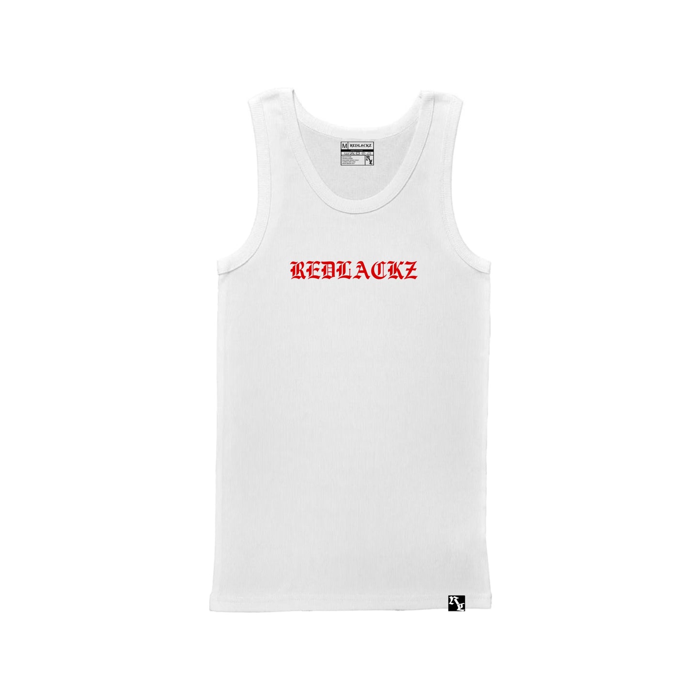 REDLACKZ TANK TOP (WHITE)