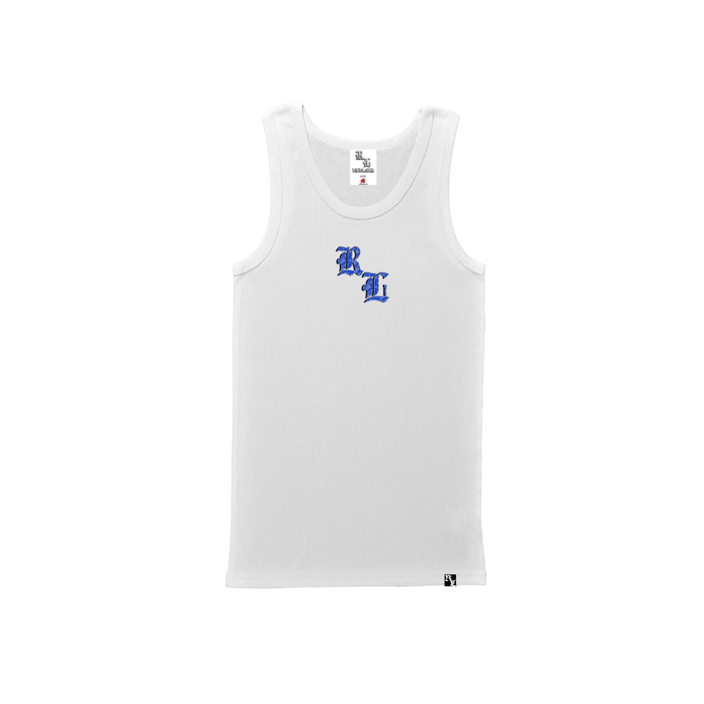 RL BLUE BANDANA (WHITE)