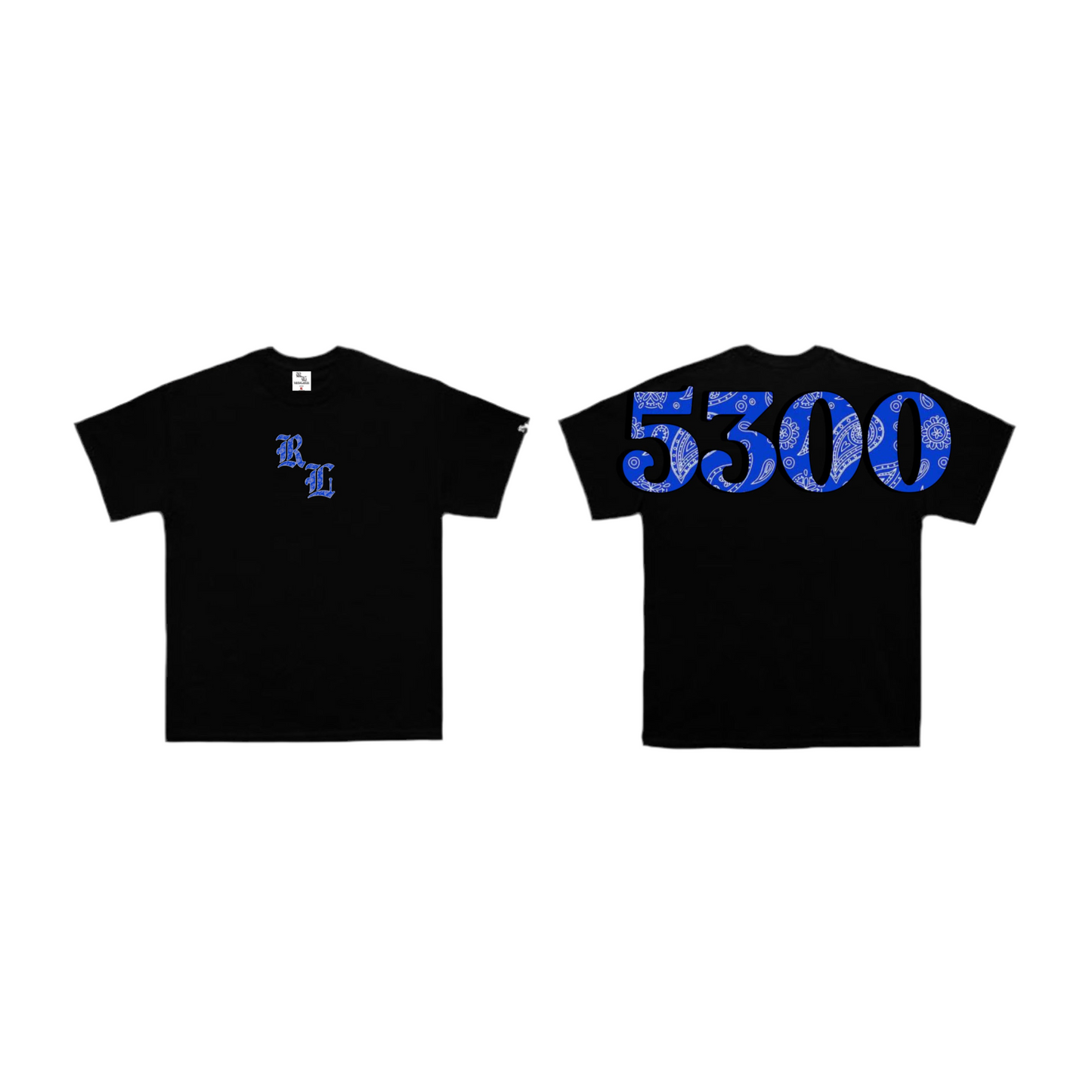 5300 V3 BLUE BANDANA (BLACK)