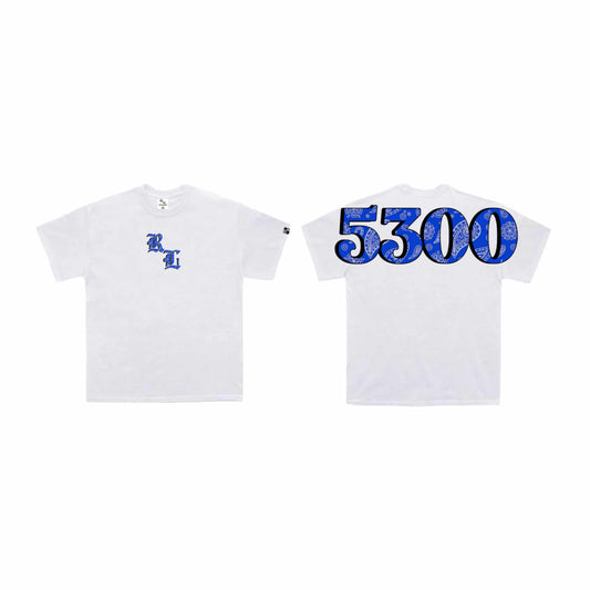 5300 V3 BLUE BANDANA (WHITE)