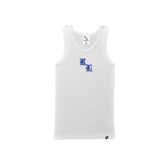 RL BLUE BANDANA (WHITE)