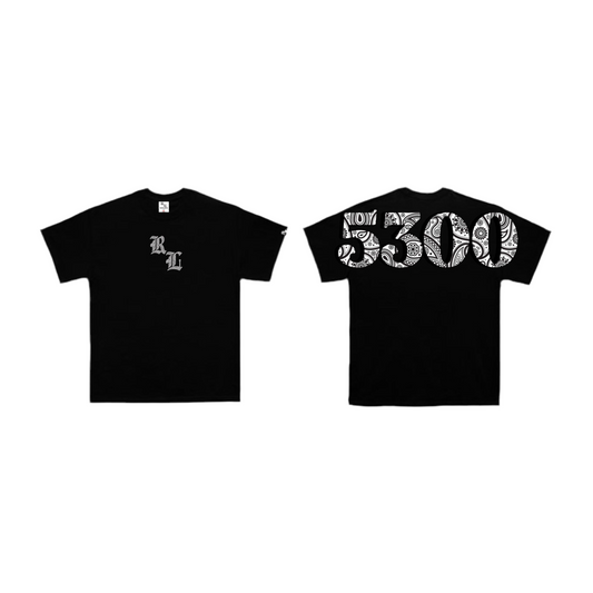 5300 V3 WHITE BANDANA (BLACK)