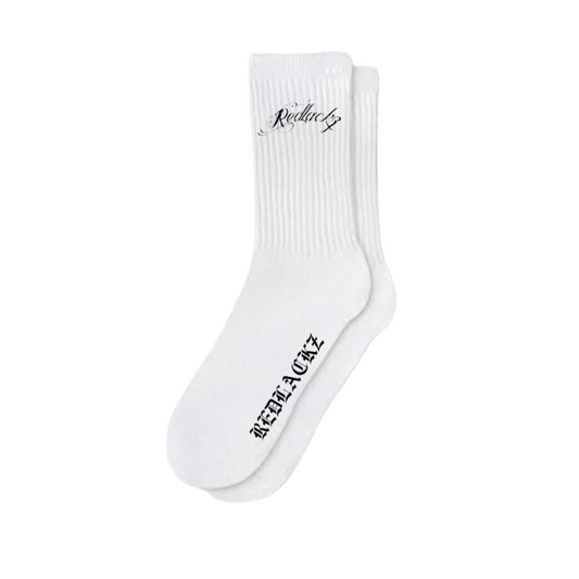 REDLACKZ BASIC SOCKS WHITE