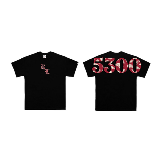 5300 V3 RED BANDANA (BLACK)