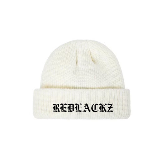 REDLACKZ BEANIE WHITE